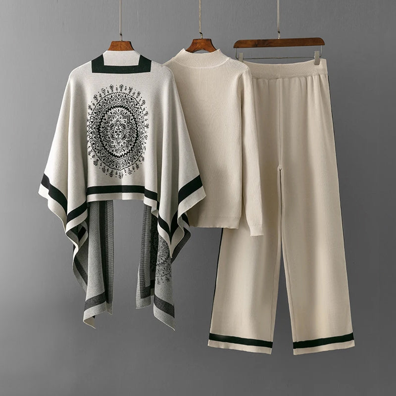 Set di Maglieria Sofia Amoretti 3 Pezzi