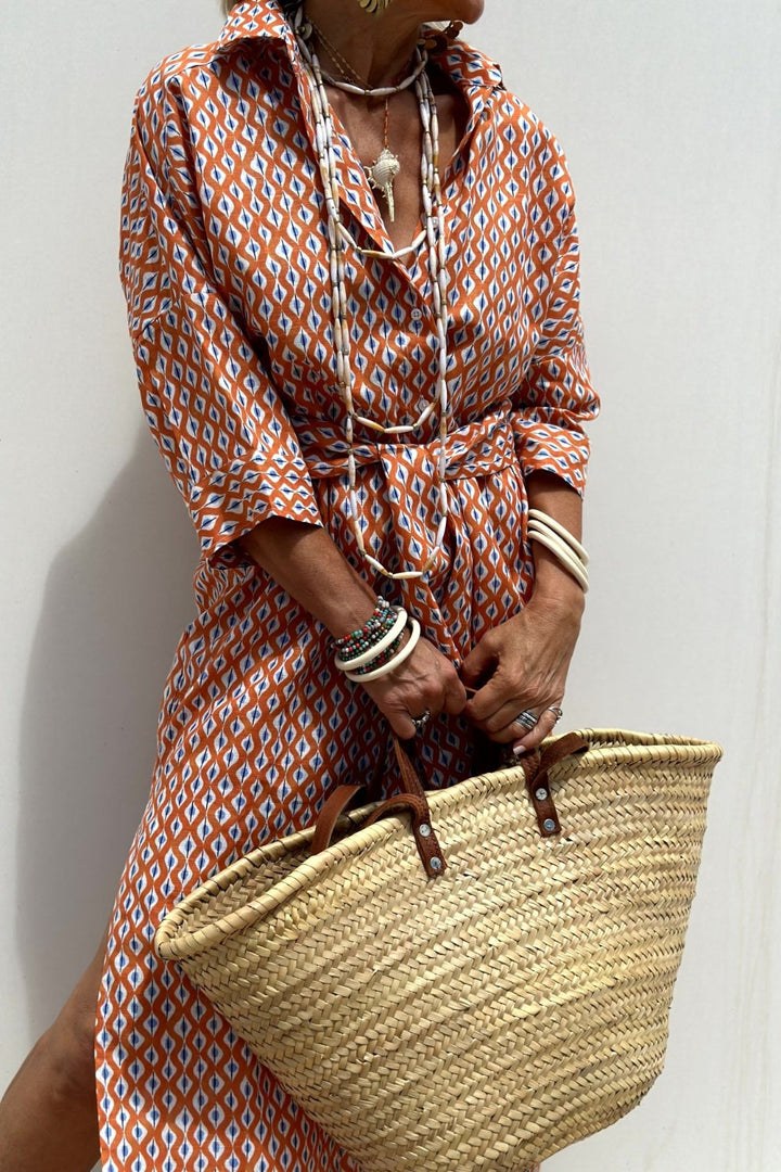 Anne | elegante abito camicia a righe